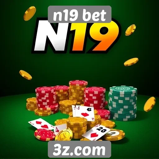 Diversidade de jogos disponíveis no site n19 bet