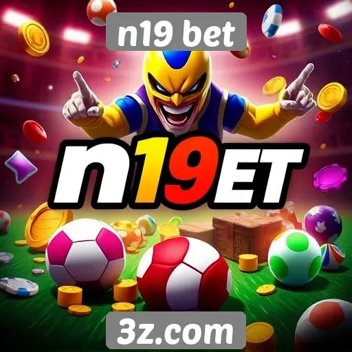 Variedade de jogos disponíveis na plataforma n19 bet